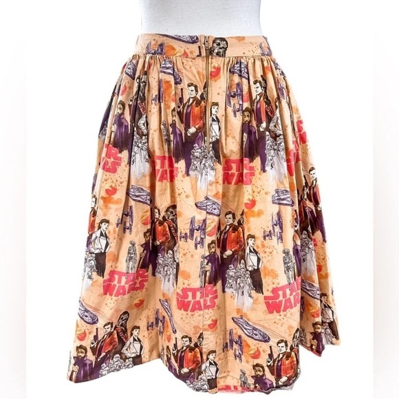 Disney Parks Exclusive Boutique Collection Solo A Star Wars Story Skirt Size Med - Picture 3 of 6